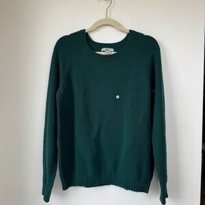 Bass Green Crew Neck Sweater